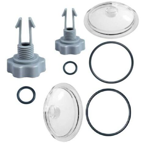 Couvercle de piège à feuilles SF80110-1, joint torique et valve, compatible avec les pompes à filtre à sable Intex 12\ (1/5)