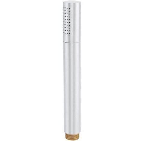 Pommeau de Douche à Main, Matériau en Cuivre, Poli, Prise Confortable, Détachable, Réutilisable, Filetage G 1/2, 19,2 2,4 2,4 Cm, pour Salle de Bain (1/4)