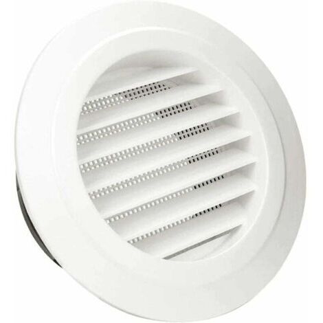 Bouche de Ventilation,6 Grille de Ventilation Ronde ABS avec Anti Insectes Grille de Protection pour Conduits,Bouche de Ventilation avec Grille de Protection (ø150mm) (1/4)