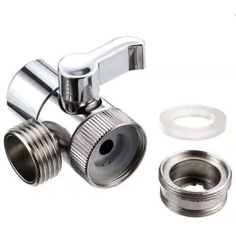 Douchette Composants de Douche Adaptateur Inverseur Système de Douche évier Robinet de Remplacement pour de Cuisine ou de Salle de Bain M22 X M24