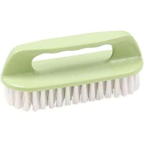 Blanchisserie nettoyage brosse multifonctions brosse de nettoyage en plastique souple durable pour laver les vêtements chaussures ménagers couleur aléatoire
