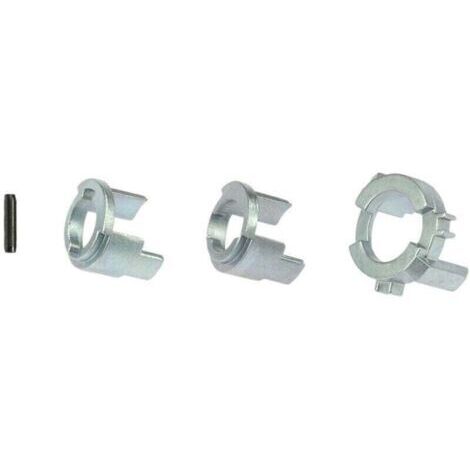 Kit de réparation de cylindre de serrure de porte avant gauche droite, pièces de rechange pour BMW E46 Série 3 (1/4)