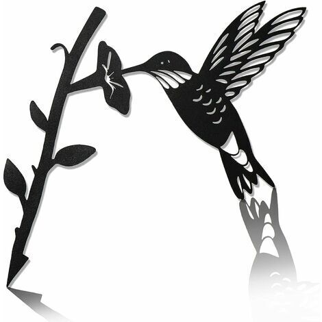 STAND ALONE ironcraft Tree plugin pendentif ornement hummingbird perroquet amour oiseau décor de paysage