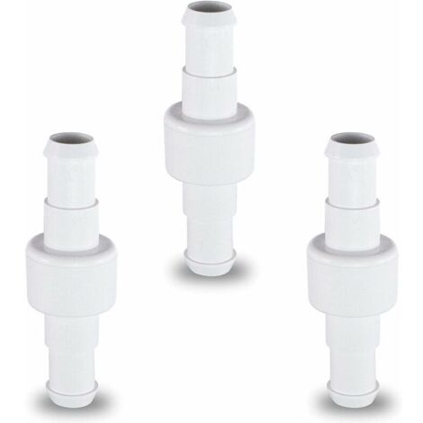Pool Cleaner Tuyau Pivotant à Roulement à Billes D20 Remplacement pour Polaris 280 3900 Pool Cleaner Roulement à Billes Pivotant D20 D15 Lot de 3 en Blanc