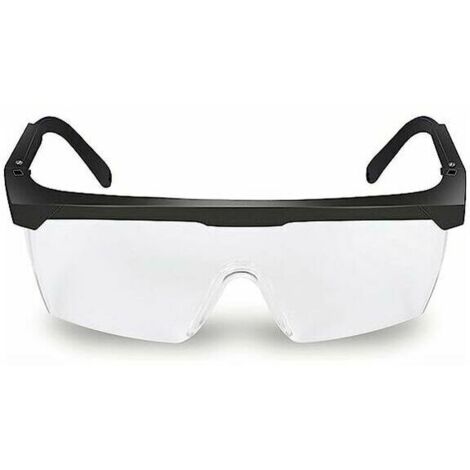 Lunettes de sécurité, lunettes de protection transparentes, protection de la science des lunettes transparentes anti-poussière de vélo pour laboratoire chimique de la poussière, du vent et des yeux. S (1/5)