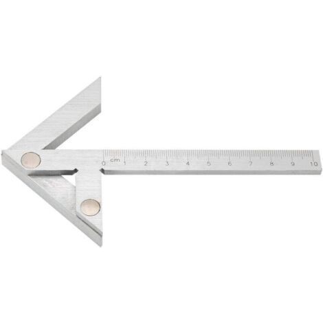 Angle de centrage, angle de centrage de précision, rapporteur, outil de centrage 100 x 70 mm, outil de détection de centrage de cylindre, outil de mesure d'angle de cadre (1/4)