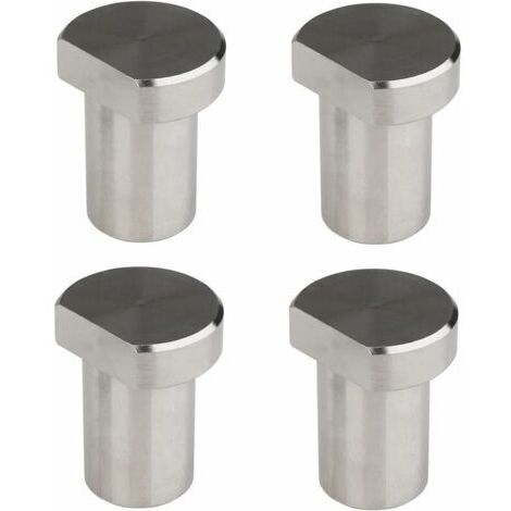 4 pièces Serrage de Table à Bois 20 mm, Arrêt en alliage d'aluminium banc de travail pour chien pince pour chien, T Track travail du bois accessoires de banc de travail pour trou (1/5)