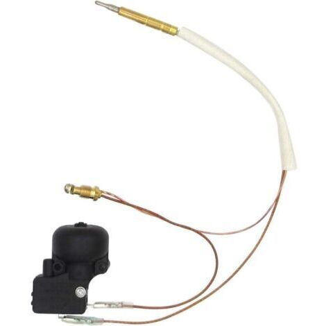 Kit de sécurité homologué pour chauffe-eau de terrasse à gaz, pièces de rechange pour nouveaux chauffe-eau de terrasse au propane, thermocouple et dispositif de sécurité avec interrupteu (1/4)