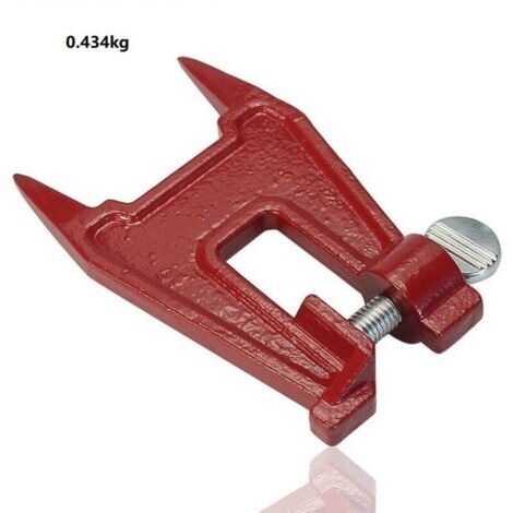 1 PC accessoire universel d'outil d'étau de classement et d'affûtage de souche de tronçonneuse, pince de tige de guidage professionnelle (1/5)