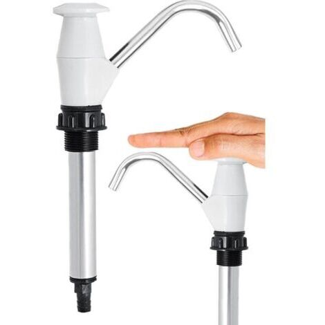 Pompe à eau pour extérieur, robinet, pompe à robinet pour camping, pompe à eau manuelle, remorque légère à main, aide pour bouteille d'eau de tente