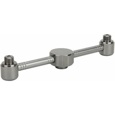 Camping en plein air en alliage d'aluminium cylindre à gaz poêle adaptateur têtes four convertisseur connecteurs accessoire(two heads) (1/5)
