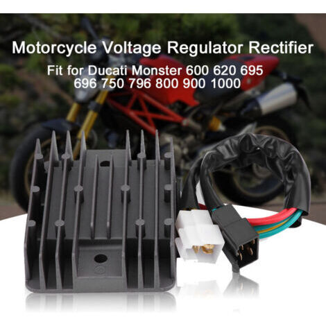 Redresseur, moto régulateur de tension redresseur régulateur de tension modèles Touring remplace pour Ducati Monster 600 620 695 696 750 796 800 900 1000