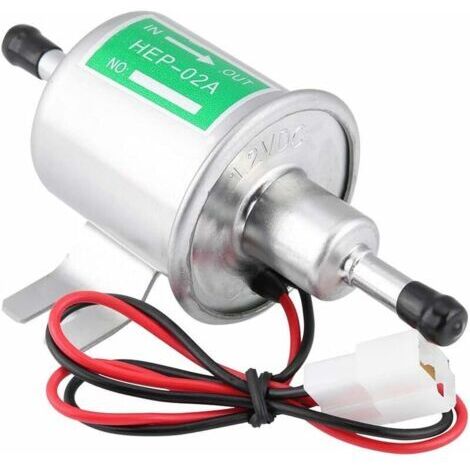 Universal Gasoline Petrol Electric Fuel Pump 12V Universal Gas & Diesel Generators