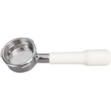 Porte-filtre sans fond de 58 mm, 3 oreilles, triple verrouillage, panier filtre amovible en acier inoxydable, poignée en noyer antidérapant, accessoires pour machine à expresso (1/4)