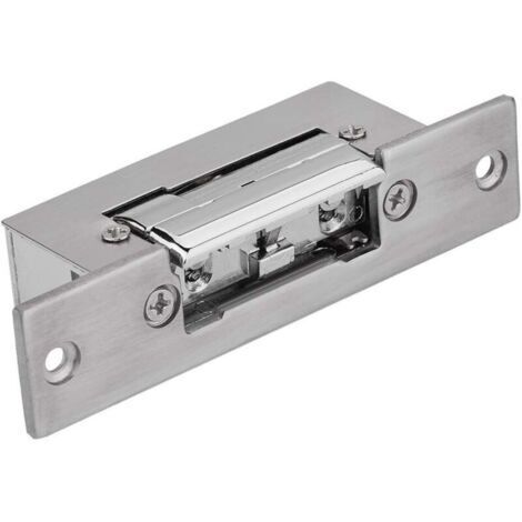 Serrure électrique DC12V pour porte étroite – Gâche en acier inoxydable – Mode de déverrouillage double – Installation facile (1/5)