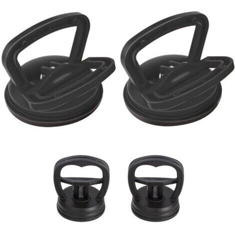 4 Pièces Ventouses Ultra Puissantes Ventouse Debosselage Carrosserie Kit de Debosselage Carrosserie pour Soulever Les écrans de Tablette, Ordinateur et Portable (2 gros 2 petits)