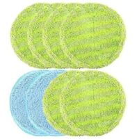 Lot de 8 serpillères de rechange pour balai à franges flottantes, accessoires de nettoyage pour serpillère, serpillère de rechange