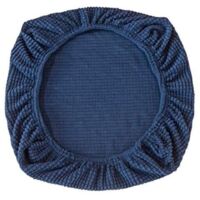 Pack of Elastic Spandex Chair Covers, Washable Chair Covers for Office Chairs, Dining Room, Bar, Wedding, Party, Decoration (Dark Blue)