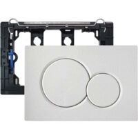 Geberit Plaque de déclenchement double touche SIGMA 01 blanche (115.770.11.5)