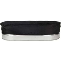 Couverture De Piscine Ovale, Couvertures Solaires pour Piscines Hors Sol, Couverture De Piscine, Couverture de piscine ovale de4ft pour hors sol, noir