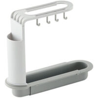 Porte Eponge evier Cuisine Organisateur d'évier Support D'évier Multifonction Évier Extensible Support Rangement d'Evier