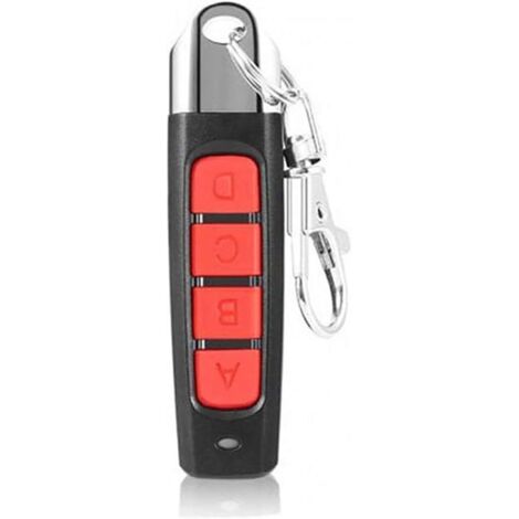 Télécommande Intelligente sans Fil avec Porte-clés, Longue Distance pour Porte de Garage, Portail électrique, n'inclut Pas Les Batteries (1/4)