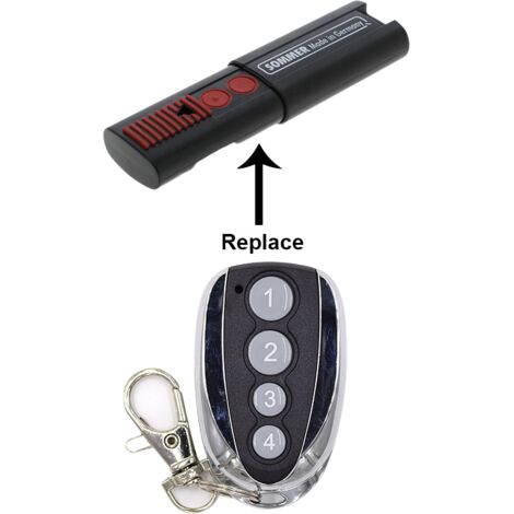 Compatible avec la télécommande Sommer 4020 4026 à 4 canaux - Sommer (1/5)
