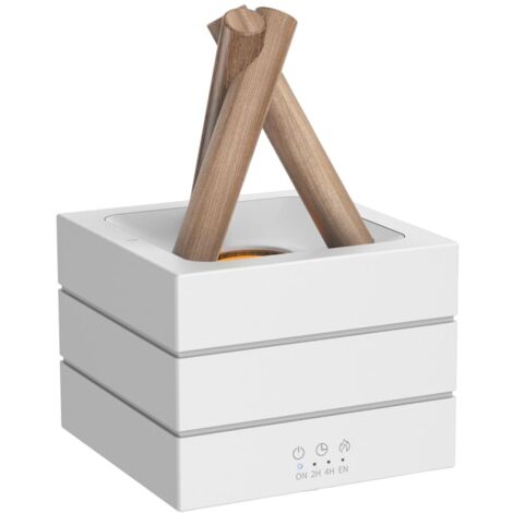 Humidificateur d'air - 280 ml - Diffuseur de parfum - Rechargeable - Avec lumière colorée - Fonction de minuterie à trois vitesses - Convient pour chambre à coucher, bureau, salon, cadeau de Noël (1/5)