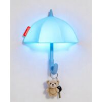 Veilleuse parapluie pour enfants, lampe de chevet magnétique avec contrôle tactile en silicone et extinction automatique programmée, jolie lampe LED portable pour bébé, tout-petit, chambre et porte-cl