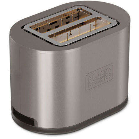 Black+Decker - Toaster 900W BXTO901E 2 fentes et centrage automatique 7 ...