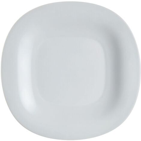 Assiette plate en granit 27 cm - Gris, compatible lave-vaisselle et micro-ondes (1/3)