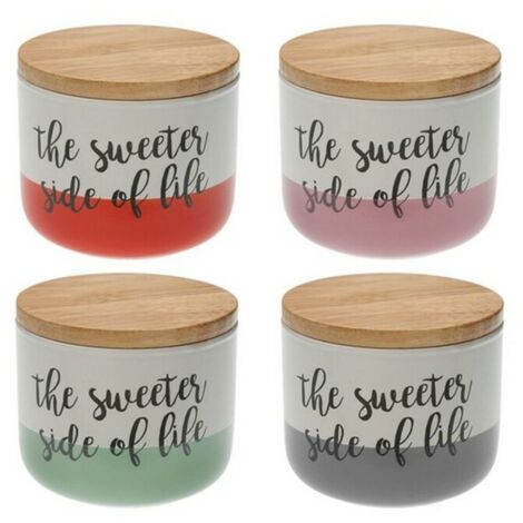 Boîte The Sweetes Side Of Life Bois Porcelaine Pliable (1/2)