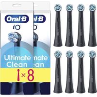 Brossettes - ORAL-B - iO refills Ultimate Clean - Pack de 4 - Noir