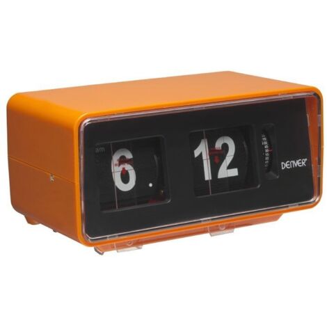 Denver CR-425 radio Analogique et digital Horloge Orange
