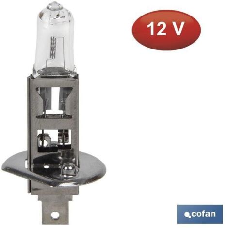 Lámpara halógena cofan h1 (p14,5s) 12v 55w
