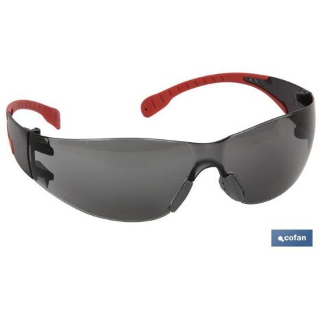 Gafas de seguridad Super Ligera 18grs Lente Oscura