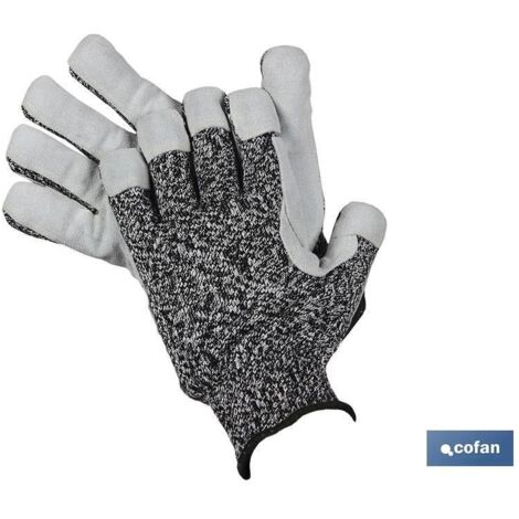 COFAN guante anticorte high tenacity c/refuerzo t-9 , Guantes anticorte modelo High Tenacity. Estos guantes se caracterizan por su máxima resistencia al corte por cuchilla y alto n