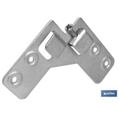 COFAN colgador escuadra doble zincado 59x59 mm venta unitaria