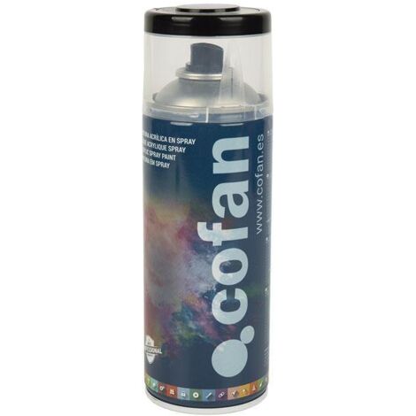COFAN pintura acril. 400ml - 1018 amarillo zinc , Pintura de Esmalte acrílico 100% en spray. Su gama de colores van por numeración RAL, son ideales para superficies metálicas como