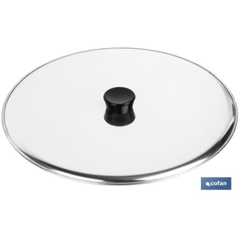 TAPA GIRATORTILLAS  ACERO INOX 30 cm venta unitaria