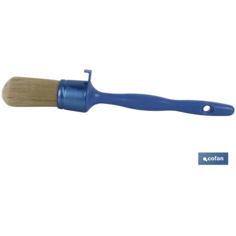 COFAN brocha prensada c/colgador 10 ø35mm , Brochas prensadas con colgador latera para un acabado profesional. La brocha prensada marca Cofan es perfecta para acabados profesionale