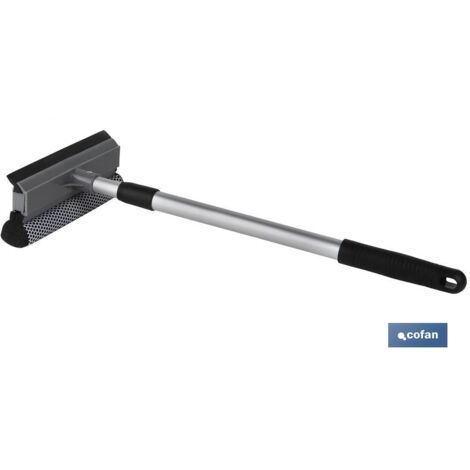 limpiacristales esponja y raspador extensible 48-76.5cmventa unitaria