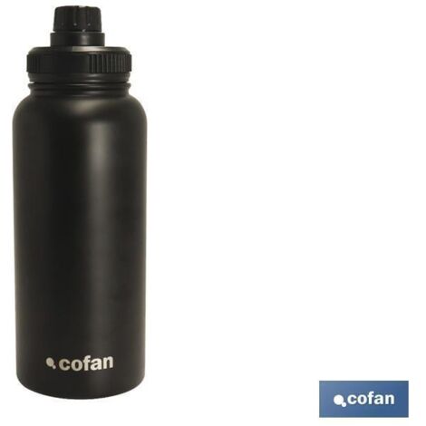 Botella Extreme Deportiva Negro 550ml