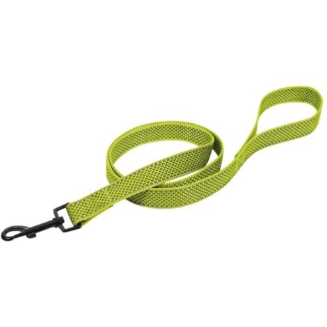 COFAN correa reflectante perros verde 1,5x120cm , Correa reflectante para perros. Fabricada en 100 % poliéster reflectante de alta calidad que proporciona una mayor resistencia y d