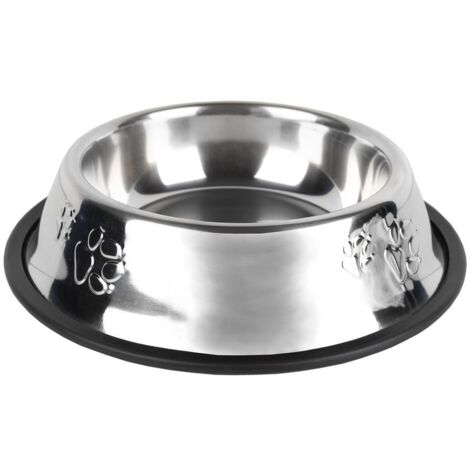 COMEDERO BEBEDERO ACERO INOXIDABLE MODELO CHARLY 25 X 4,8 CM (1/5)