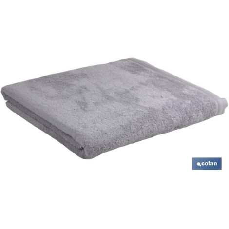COFAN toalla baño gris perla gr.580/m2 gama perlan 100x150cm