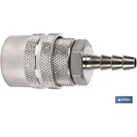 Enchufe rápido con espiga tubo entre Ø6mm y 13mm COFAN                 Espiga 13mm