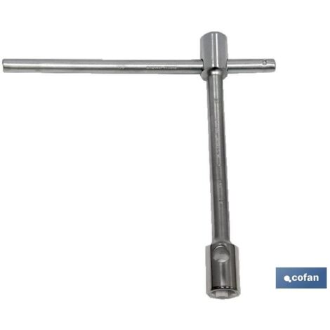 COFAN llave de cruz 30 x 32 x 400 mm , Llave para ruedas de camión o autobús con maneral. Medidas de la cruz SW (24 x 27), (27 x 30), (30 x 32). Material de alta calidad. Fabricada