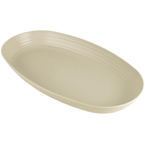FUENTE OVALADA BEIS   39 X22X 4,5 CM MODELO NARA 2000ML VENTA UNITARIA