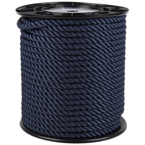 CARRETE CABO DE AMARRE 16 MM 100 M NAVY